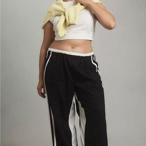 NWT Daily Practice by Anthropologie Side-Stripe Track Pants (size 3X)